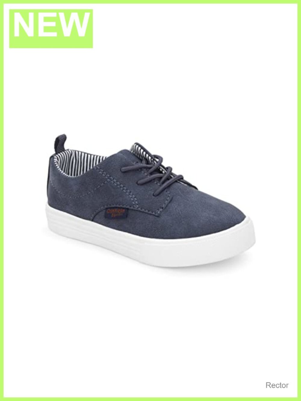 Boys Toddler Oxford Dress Shoes Slip-On Faux Lace Casual